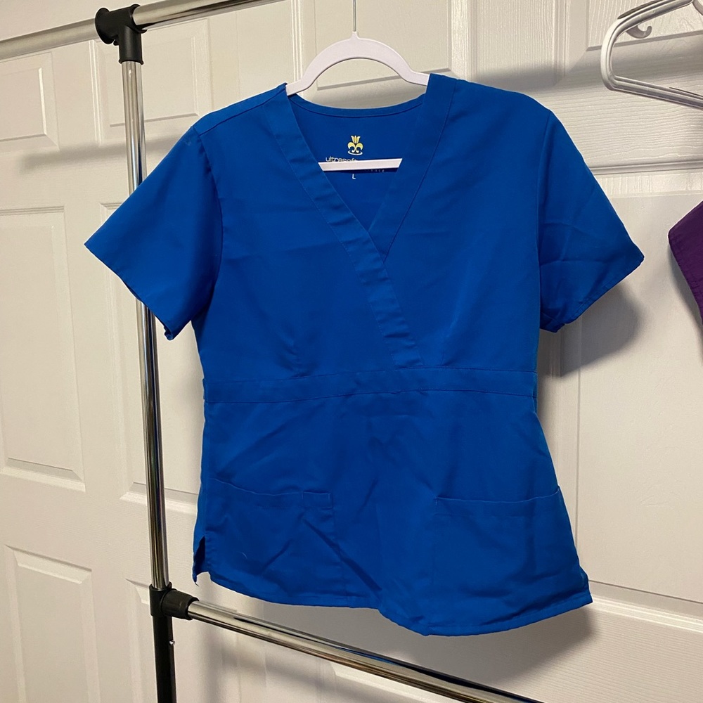 Blue Scrub top